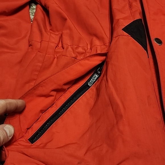 Roffe Challenge System-z ski jacket Ultrex Men’s Medium Size Red Made In USA - Picture 9 of 16
